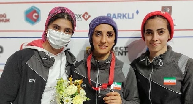نخستین مدال قهرمانی جهان در سنگوردی برای ایران